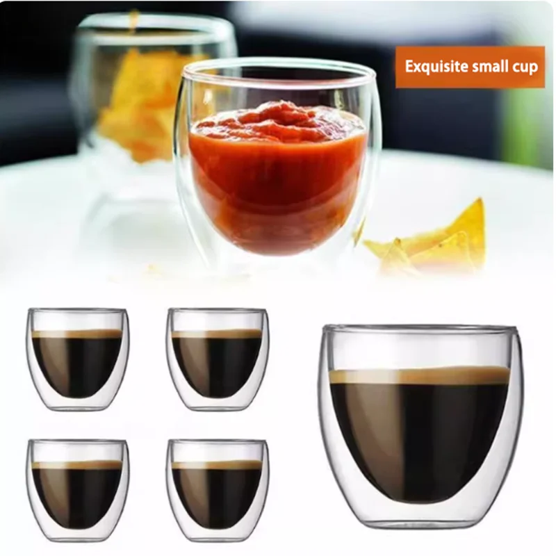 Double-Layer Coffee Glass