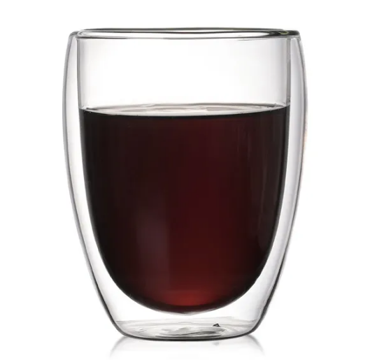 Double-Layer Coffee Glass