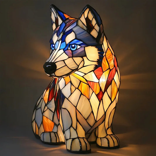 Flocon – Husky “Glacier Gaze” Magical Lamp