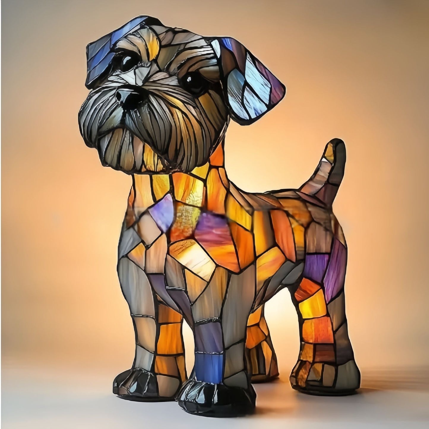 Doudou – Magical Colored Glass Dog Lamp
