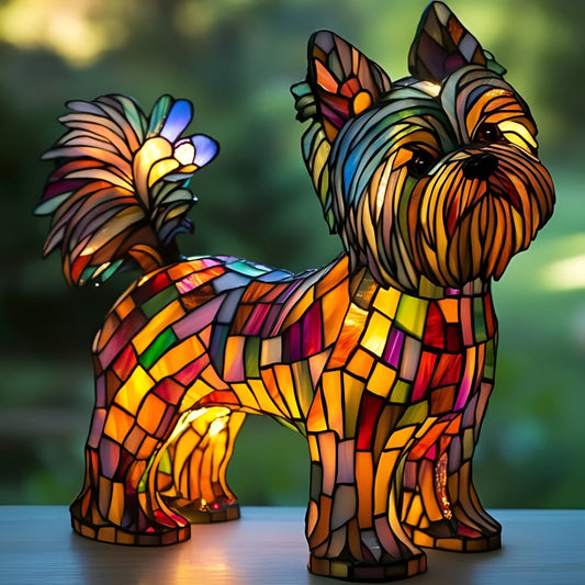 Plume – Magical Colored Glass Lamp for Dogs