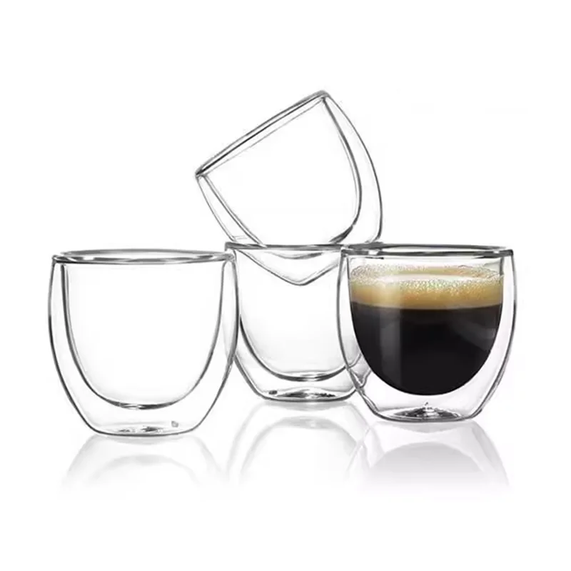 Double-Layer Coffee Glass
