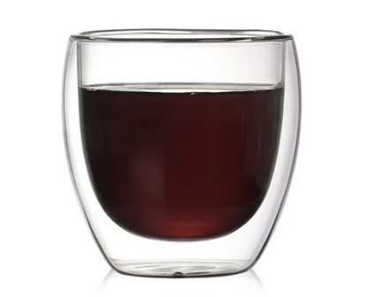 Double-Layer Coffee Glass
