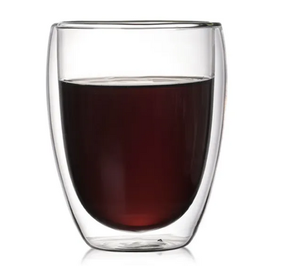 Double-Layer Coffee Glass