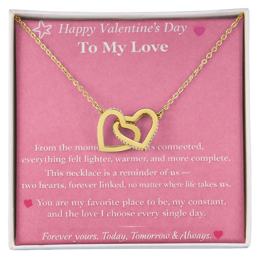 Interlocking Hearts Necklace