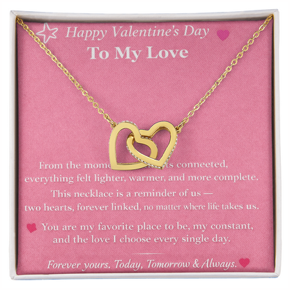 Interlocking Hearts Necklace