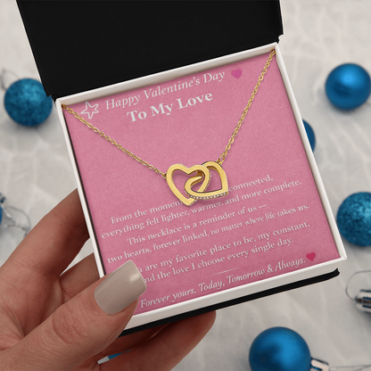 Interlocking Hearts Necklace