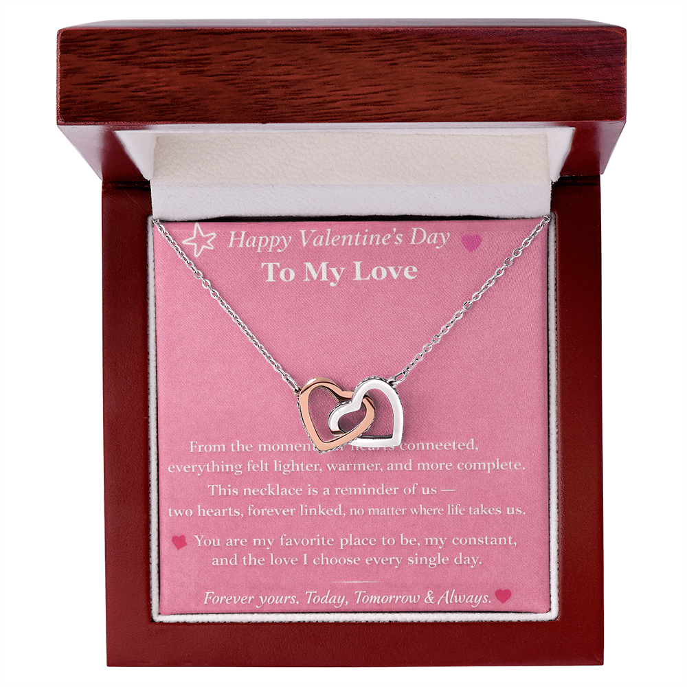 Interlocking Hearts Necklace