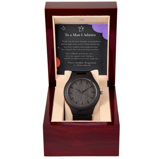 To the man I admire Watch