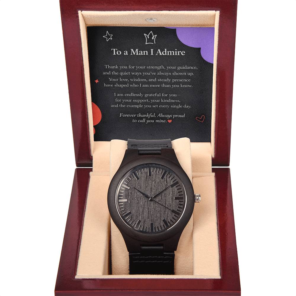 To the man I admire Watch