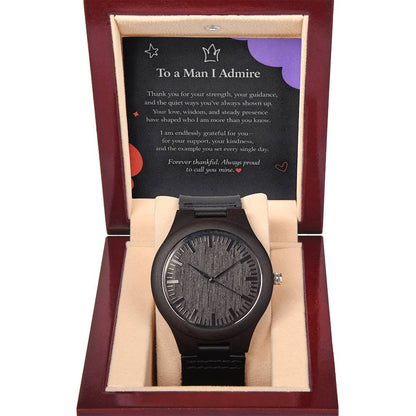 To the man I admire Watch