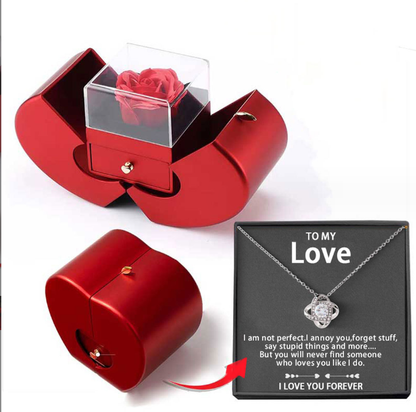 Forever Rose - Heart Box - To My Love